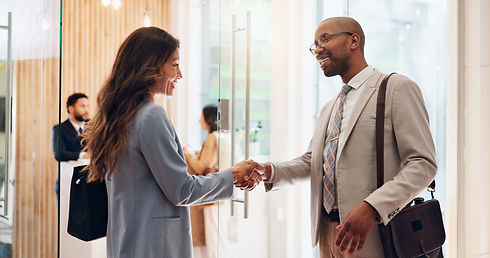 employer handshake