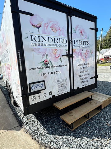 kindred spirits branding truck