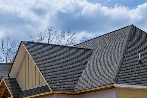 asphalt singles roof