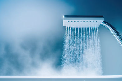 eau chaude de le douche