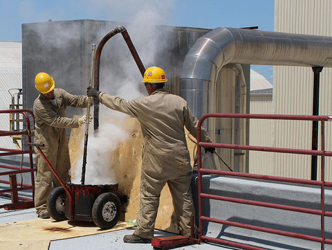 industrial roofing construction
