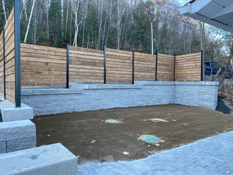 work by Wolf Lake Construction Inc. 