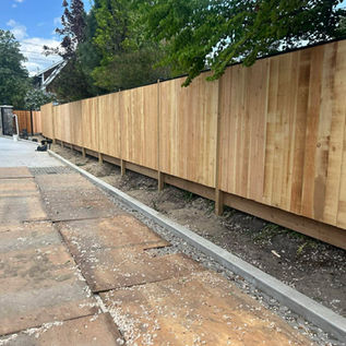 wood fence