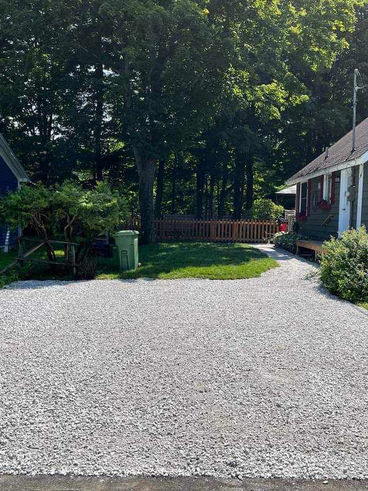 terrassement d'une allée
