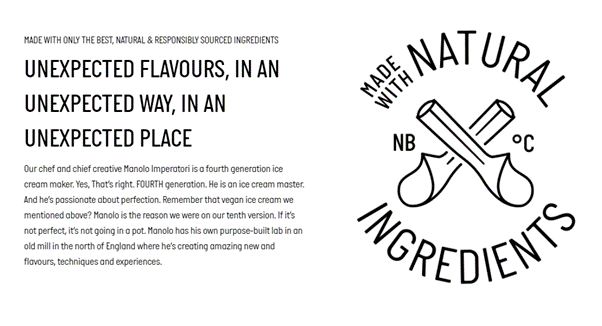 A screenshot of Northern Bloc's website content