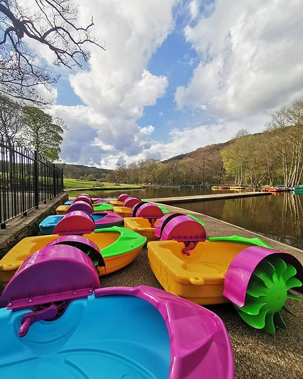 Children's paddle boats multicoloured