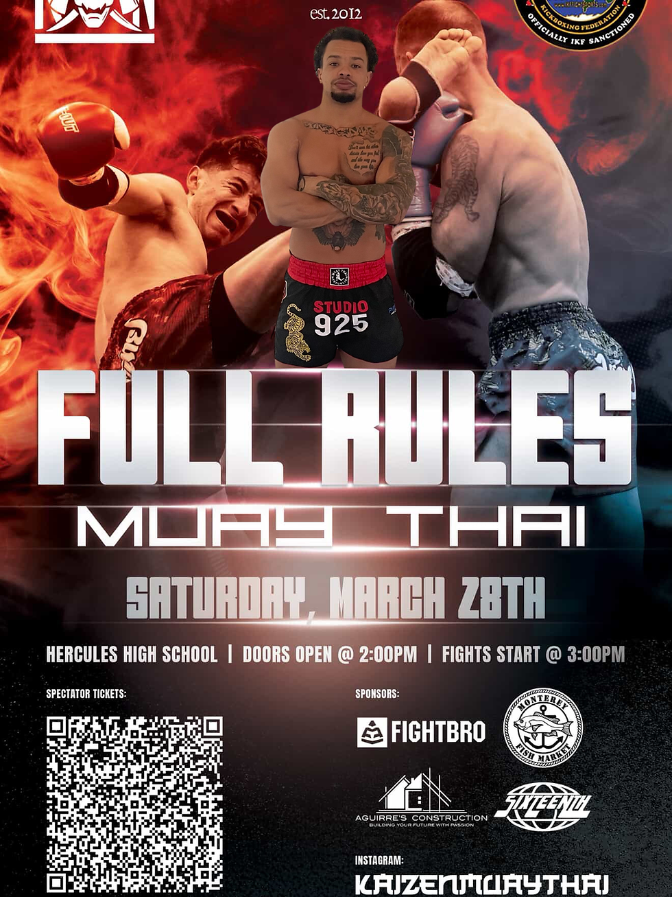 Kaizen Full rules Muay Thai