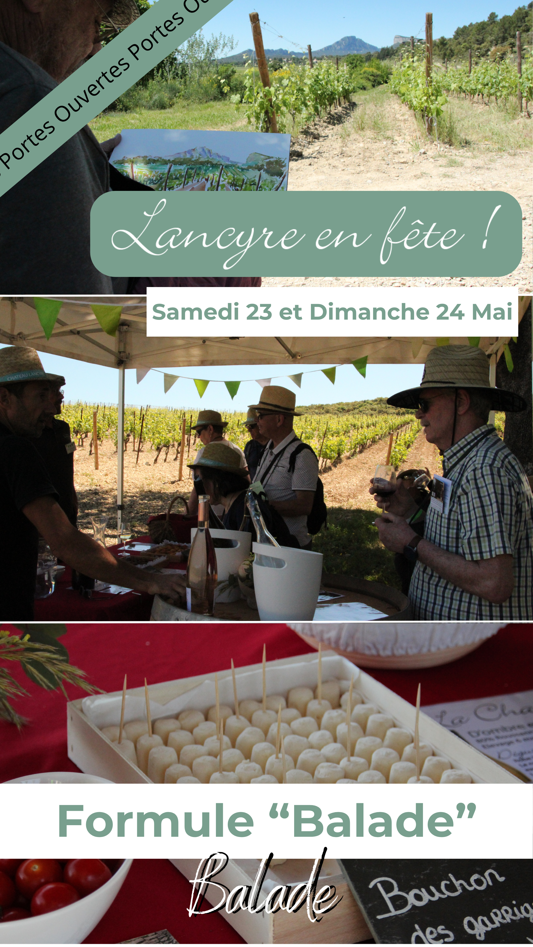 Formule Balade "Lancyre en fête !"