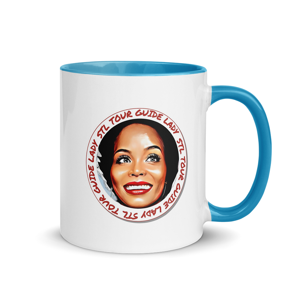 Thumbnail: White Ceramic Mug with Color Inside