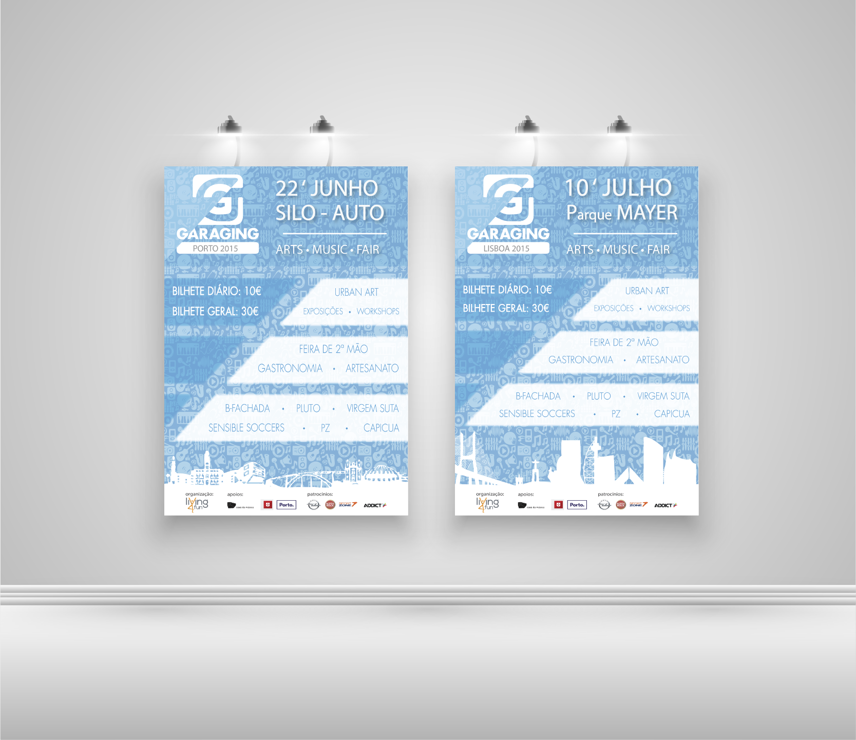 Aplicação de Logótipo em cartaz