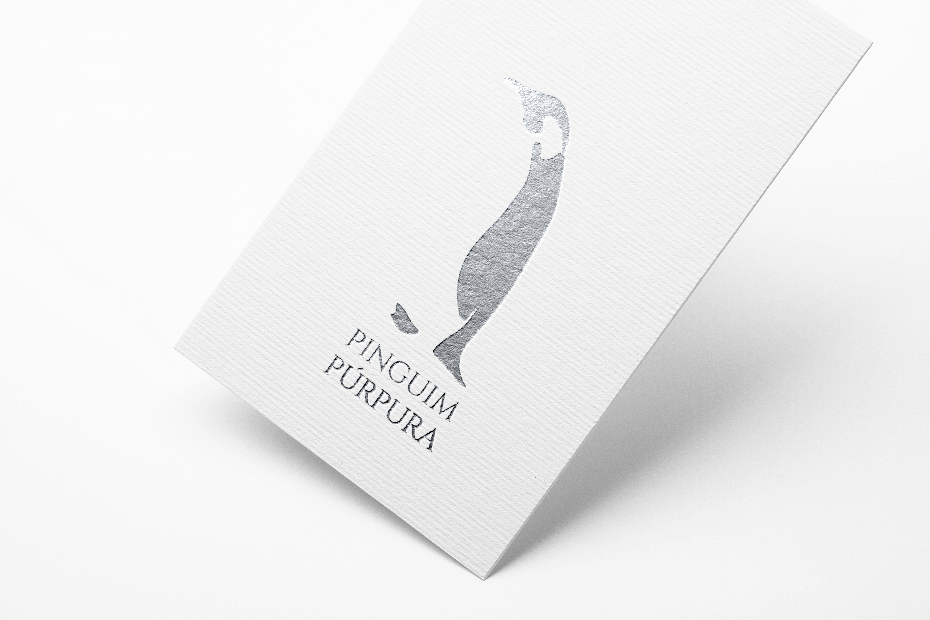 Logo Pinguim Púrpura