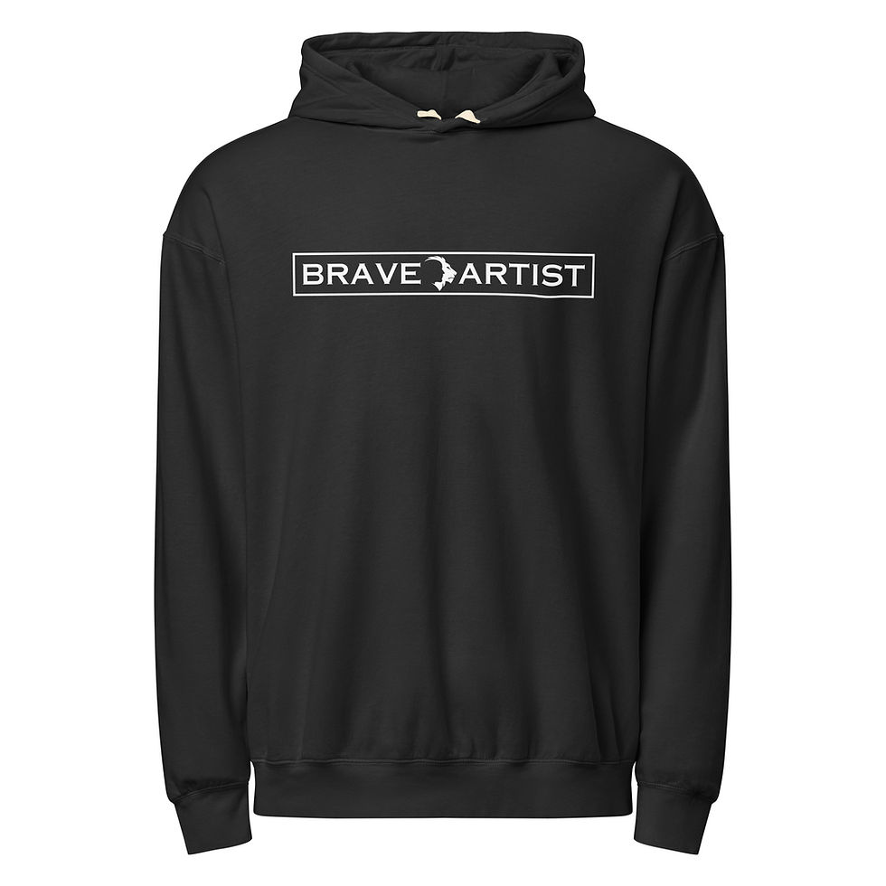 Unisex garment-dyed lightweight hoodie