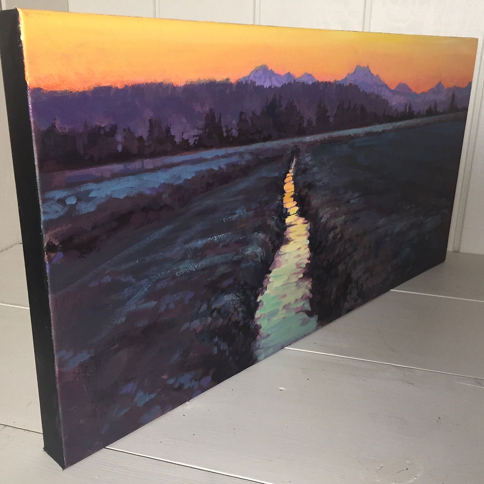 Thumbnail: Day 8, Painting 8 - "A Morning Together"