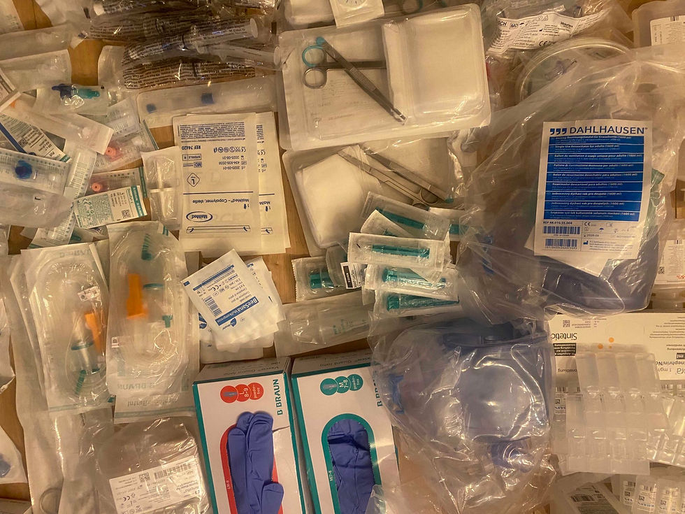 Medical Supply for hospital in Poltawa