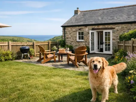 Dog Friendly Cottages Cornwall Enclosed Garden