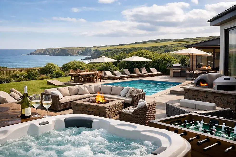 Best Amenities for Group Holiday Houses in Cornwall