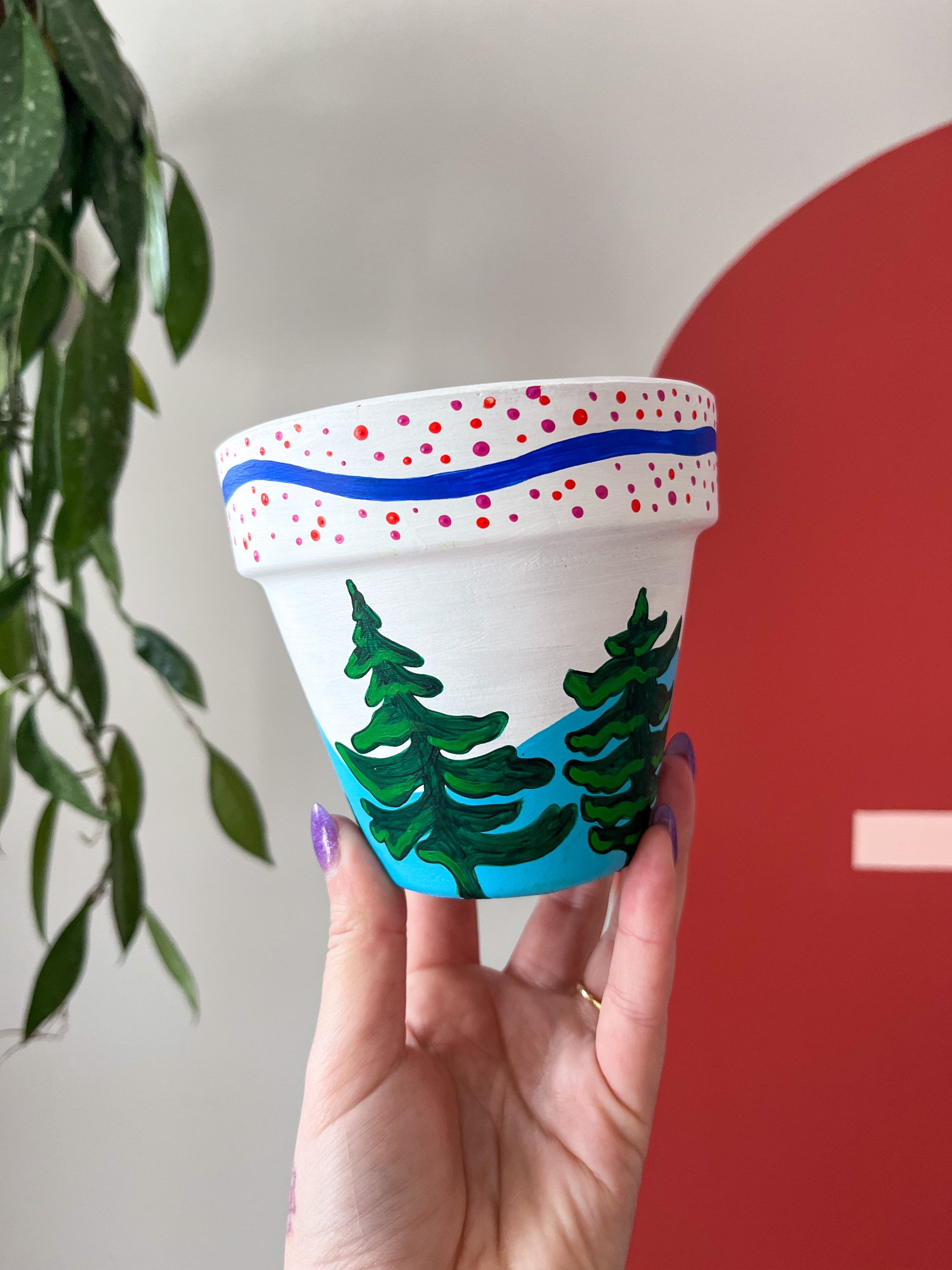 Tree Flower Pot