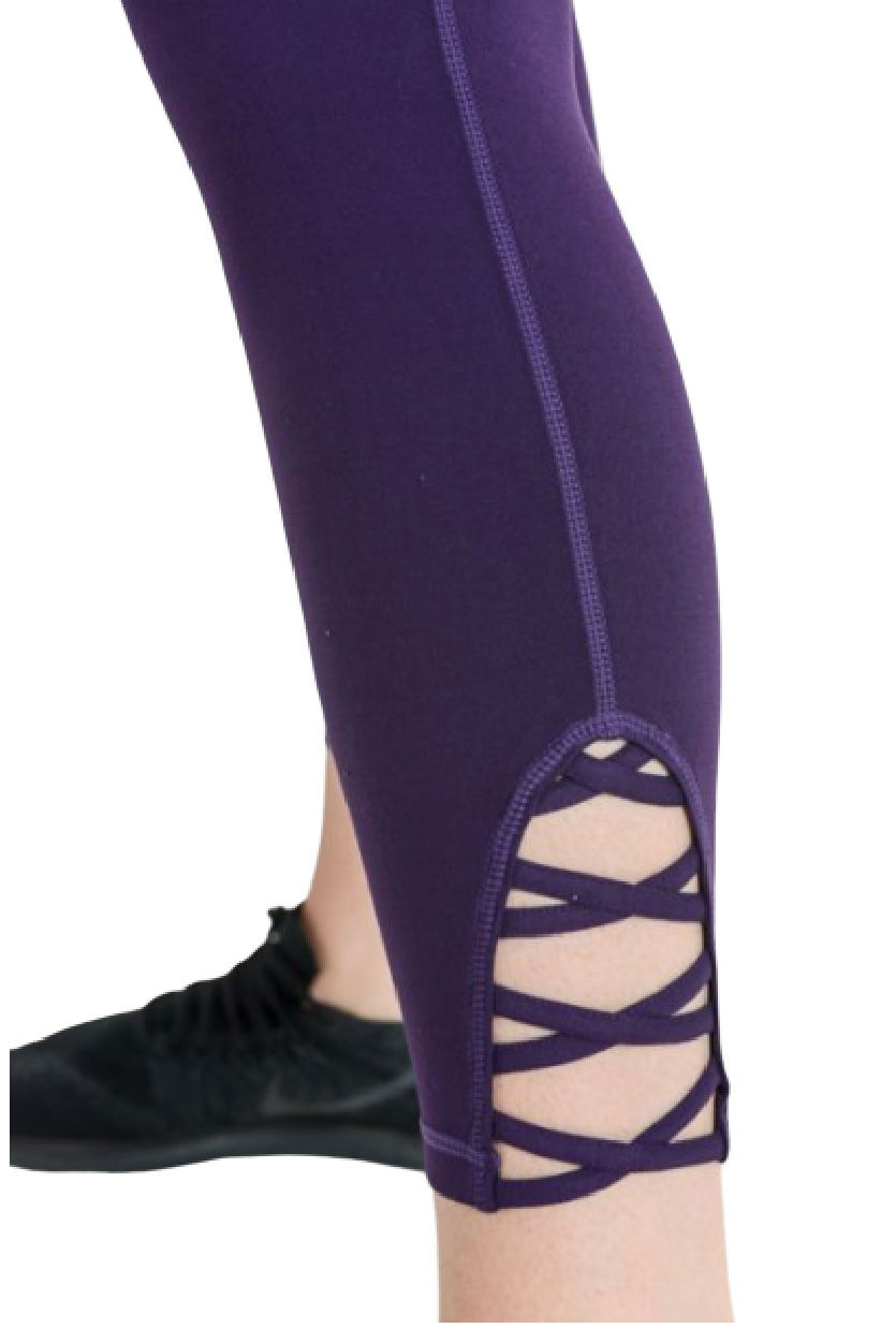 Thumbnail: Spire Lattice Strap Leggings