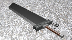 Buster Sword Render