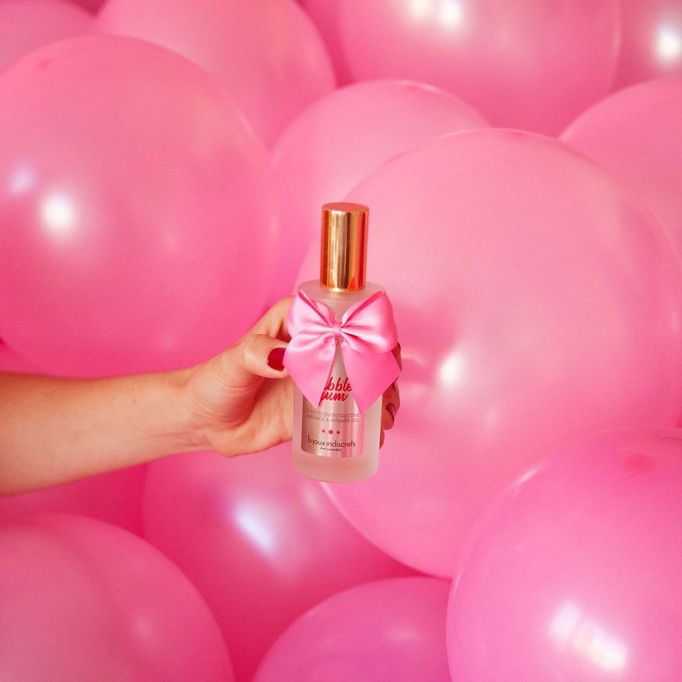 Miniature : Gel de Massage & Lubrifiant Bubble Gum Silicone Bijoux Indiscrets