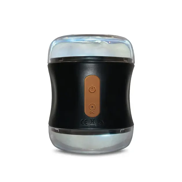 Miniatura: Clear-View Vibrating Dual End Stroker, Double Play Pro