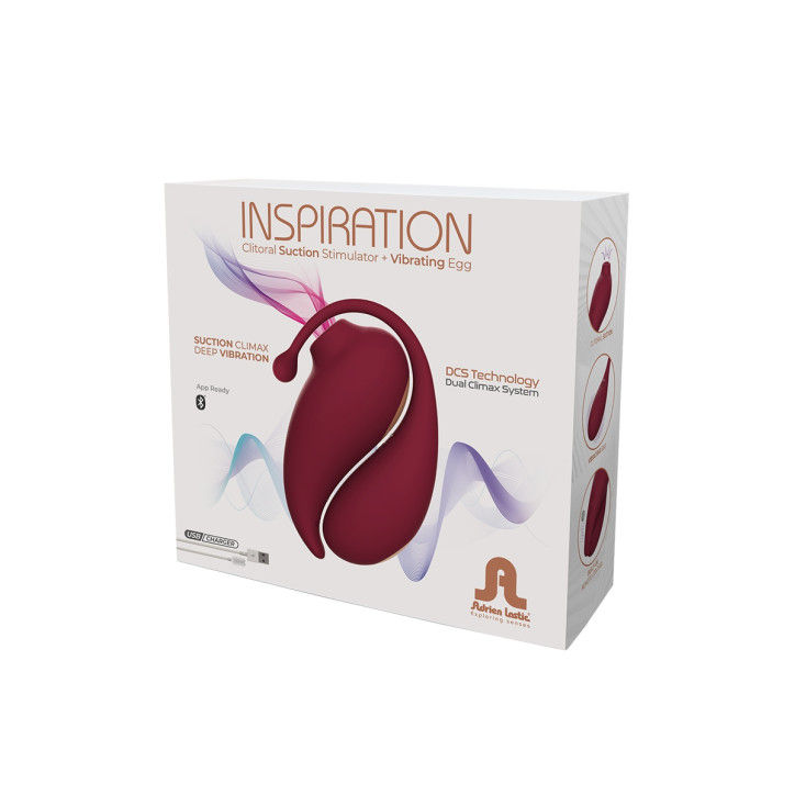 Miniature : Coffret Oeuf Vibrant + Stimulateur Clitoridien Connectés - Adrien Lastic