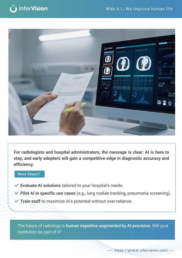 AI Destekli Radyoloji – Akciğer Tanısında Verimliliği ve Doğruluğu Artırmak