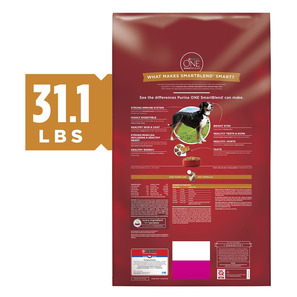 Thumbnail: Purina ONE SmartBlend Chicken & Rice Dry Dog Food