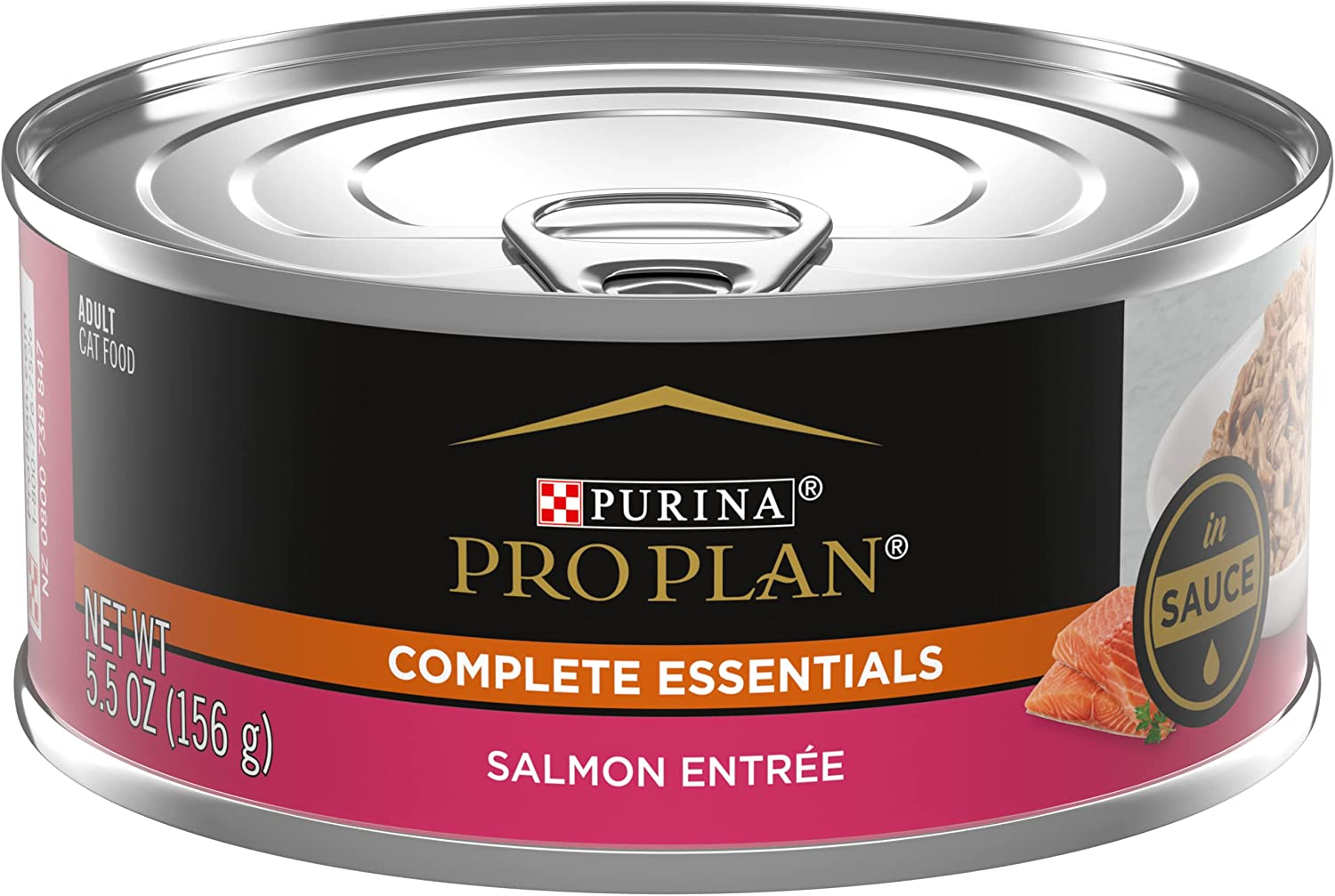 Complete Essentials Salmon Entrée in Sauce Wet Cat Food, 5.5 Oz (Case of 24)