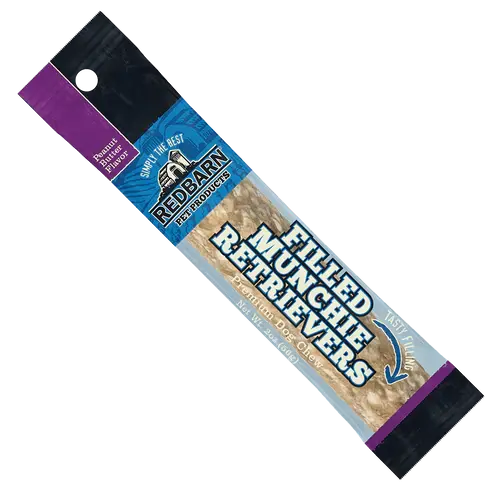 Red Barn Filled Munchie Retriever Peanut Butter Flavor, Single