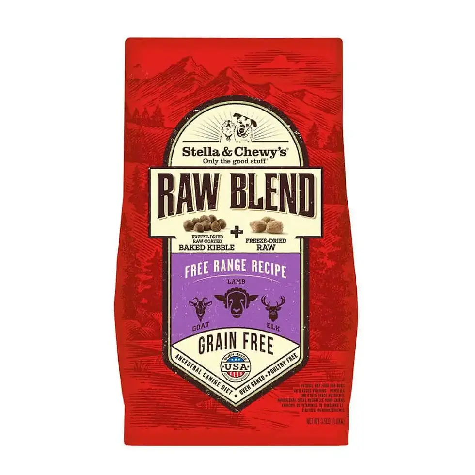 Thumbnail: Stella & Chewys Free Range Raw Blend Kibble