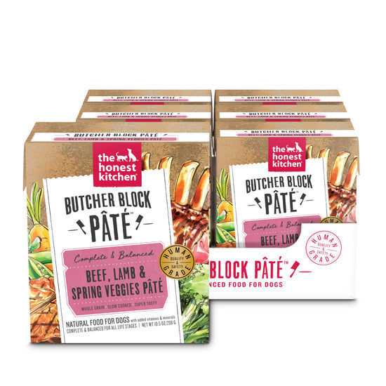 Beef, Lamb & Spring Veggies Butcher Block Pâté, 10.5 Oz (Case Of 6)