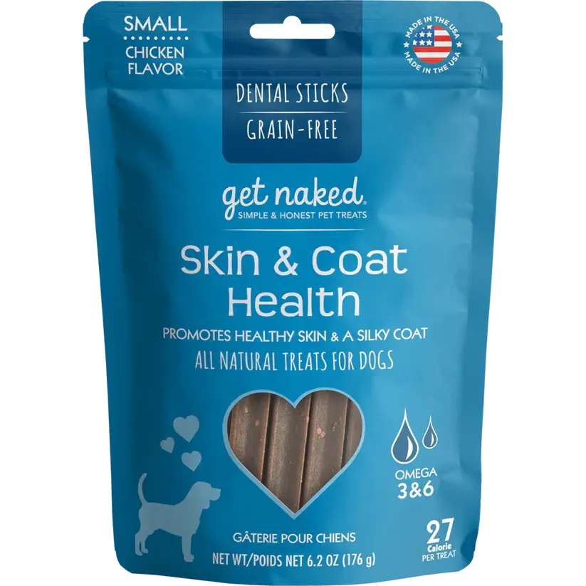 Get Naked® Skin & Coat Health Dog Dental Chew Sticks