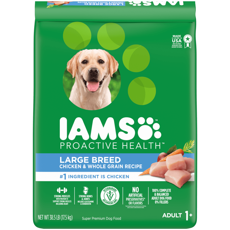 Thumbnail: Iams ProActive Health Adult Large Breed Dry Dog Food