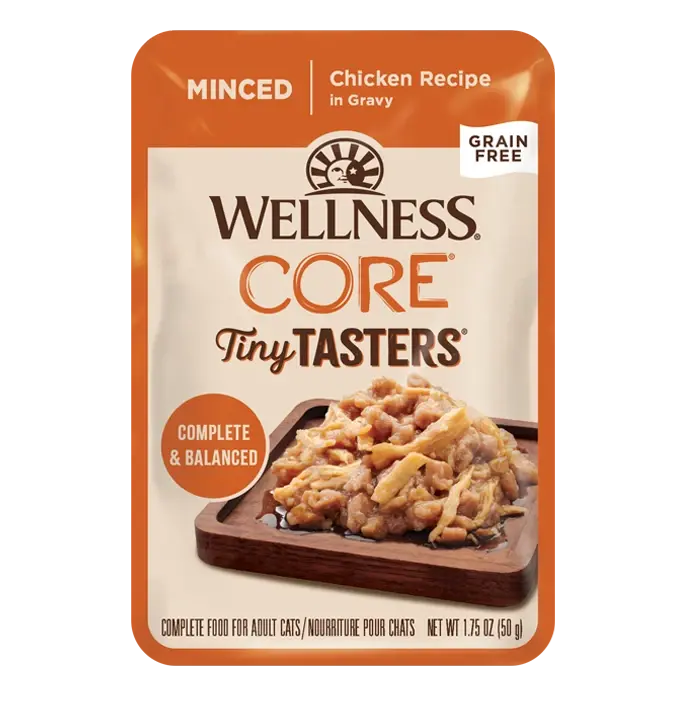 Wellness CORE Tiny Tasters Minced Chicken, 1.75 OZ (Case of 12)