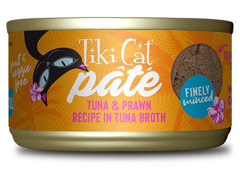 Tiki Cat® Grill™ Tuna & Prawn Pate, 2.8 Oz (Pack of 12)