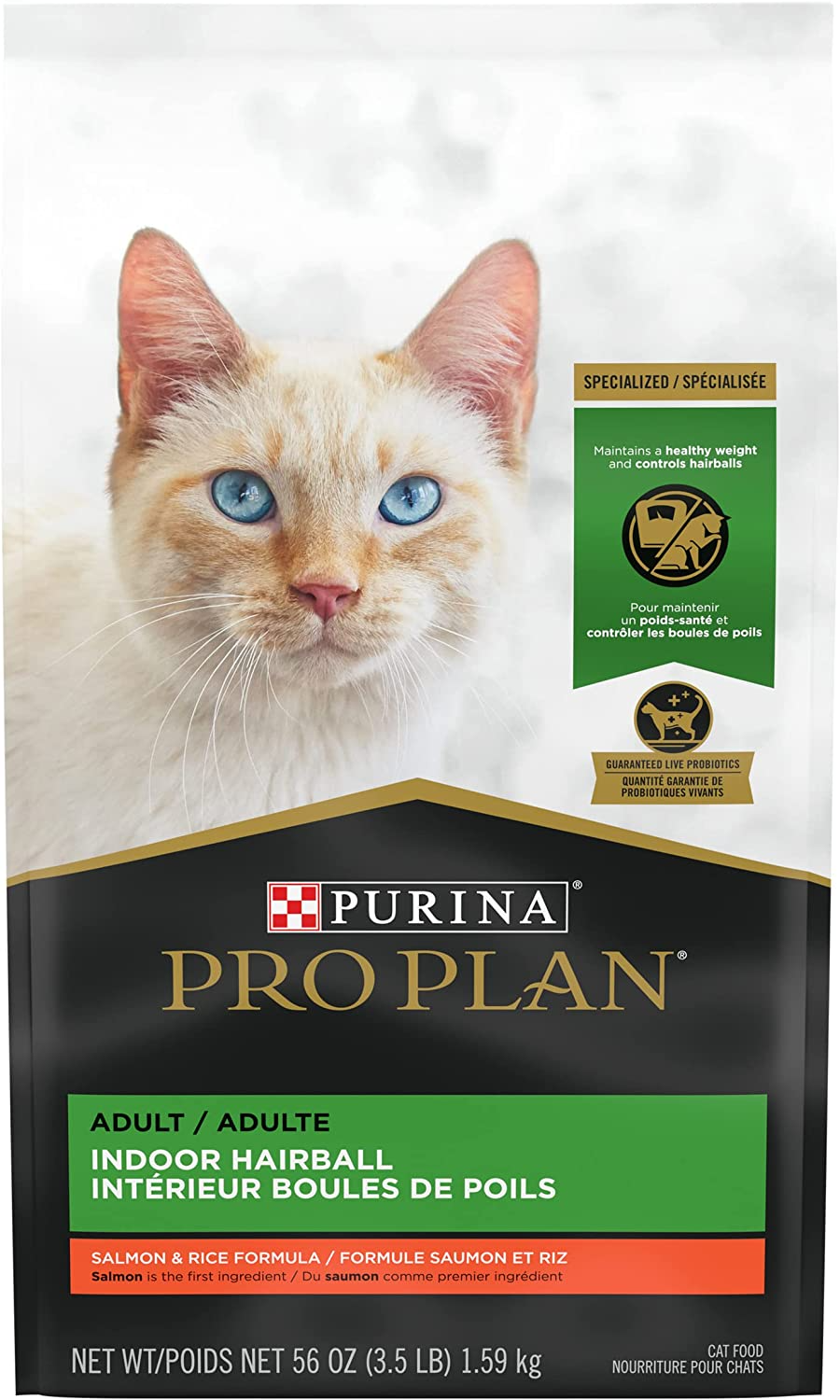 Thumbnail: Purina Pro Plan Adult Indoor Salmon & Rice Formula