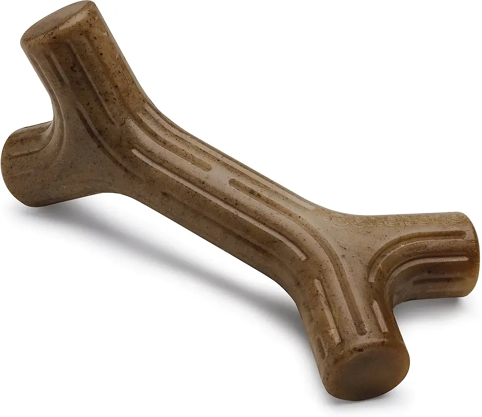 Thumbnail: Benebone Bacon Stick Tough Dog Chew Toy