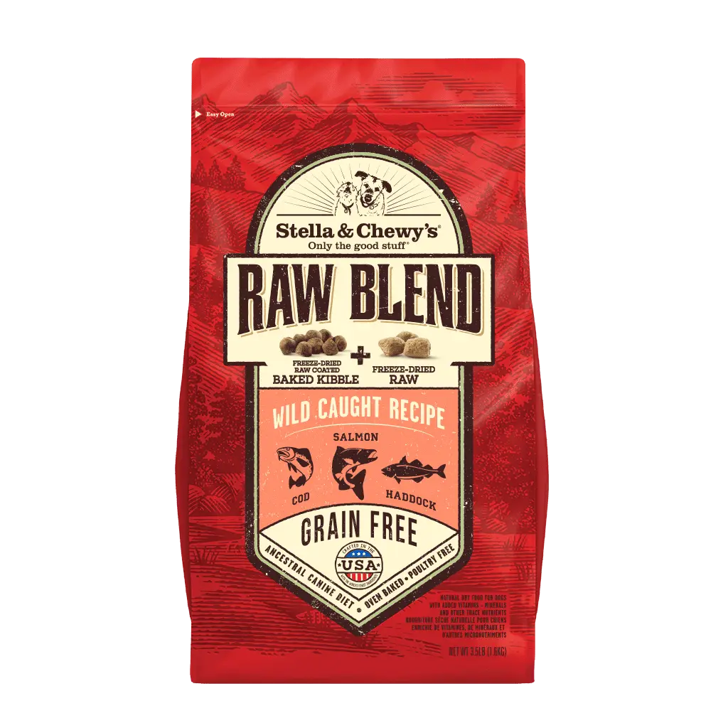 Stella & Chewys Wild Caught Raw Blend Kibble