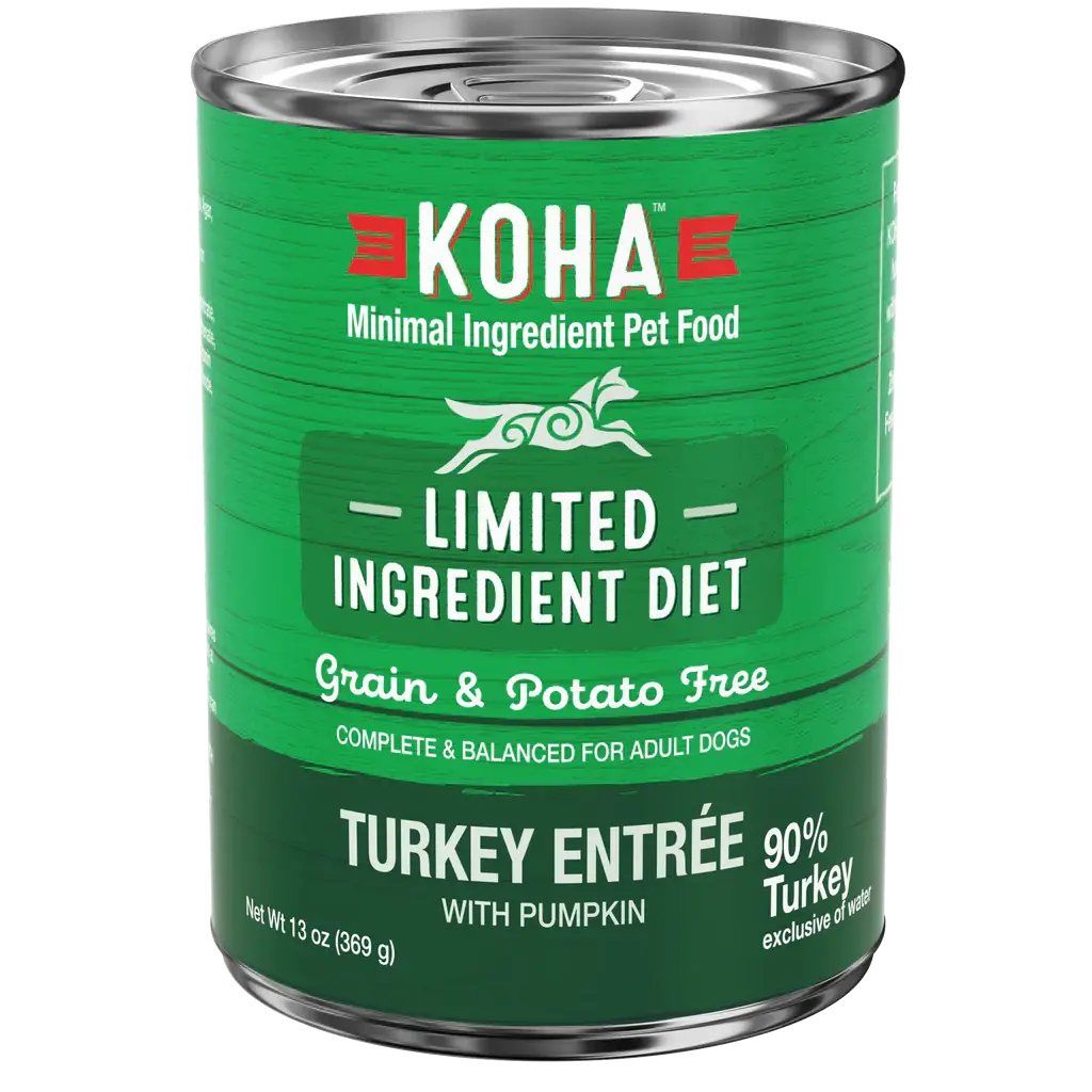 Koha Limited Ingredient Diet Turkey Entrée for Dogs 13OZ (Case of 12)
