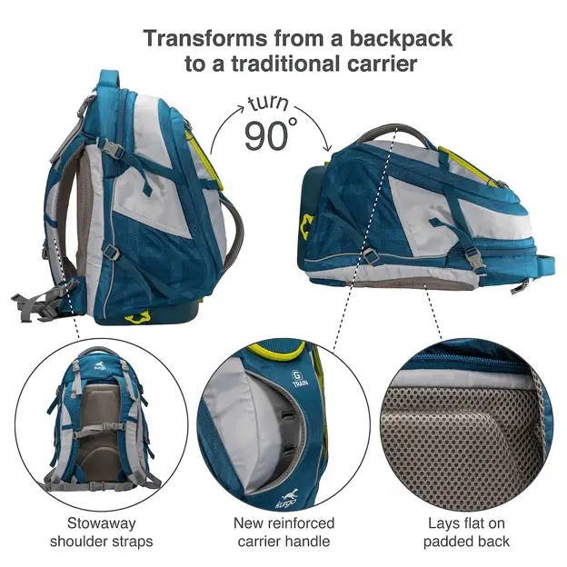 Thumbnail: Kurgo G-Train Dog Carrier Backpack
