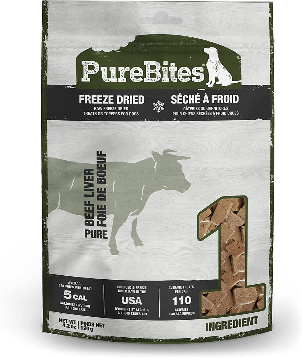 Thumbnail: PureBites Freeze Dried Beef Liver Dog Treats