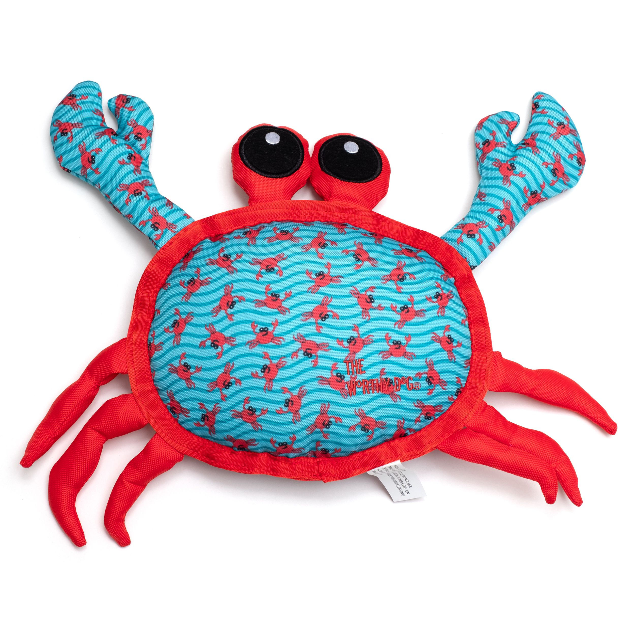 The Worthy Dog Crab Toy