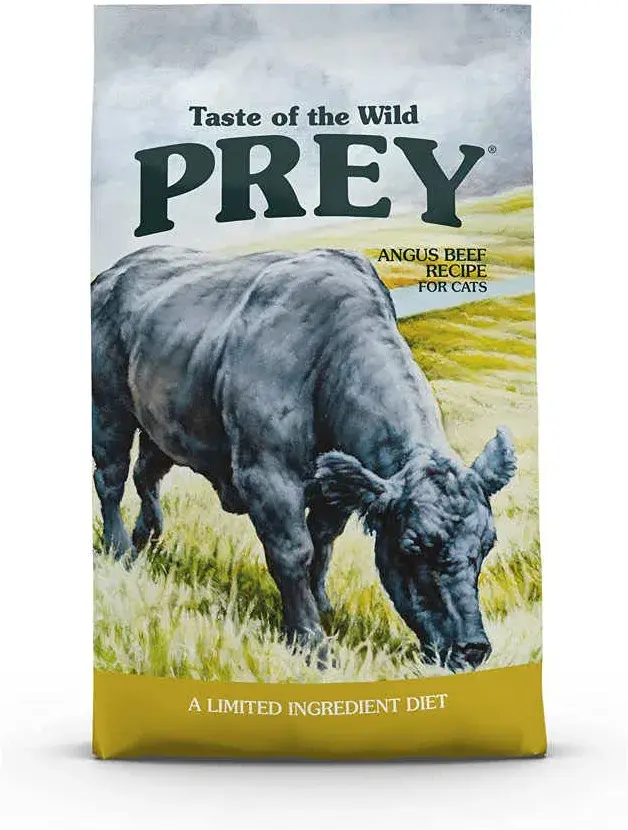 Taste Of The Wild Grain Prey Limited Ingredient Angus Beef Dry Cat Food, 15 Ib