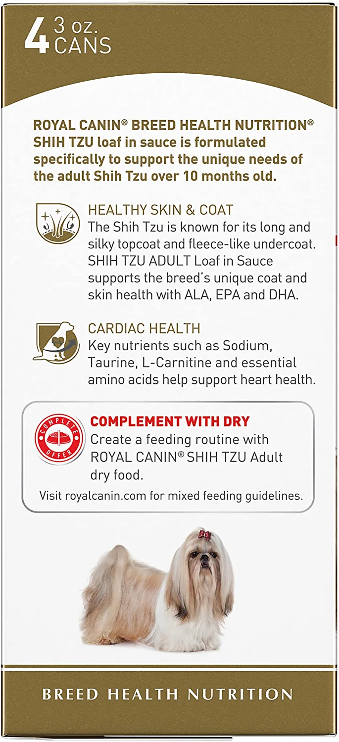 Royal Canin Breed Health Nutrition Adult Shih Tzu Canned