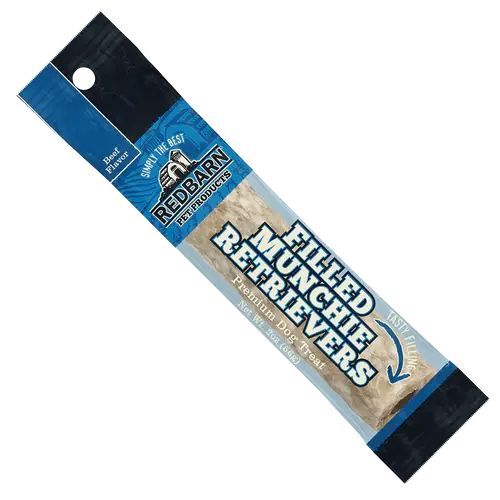 Red Barn Filled Munchie Retriever Beef Flavor, Single