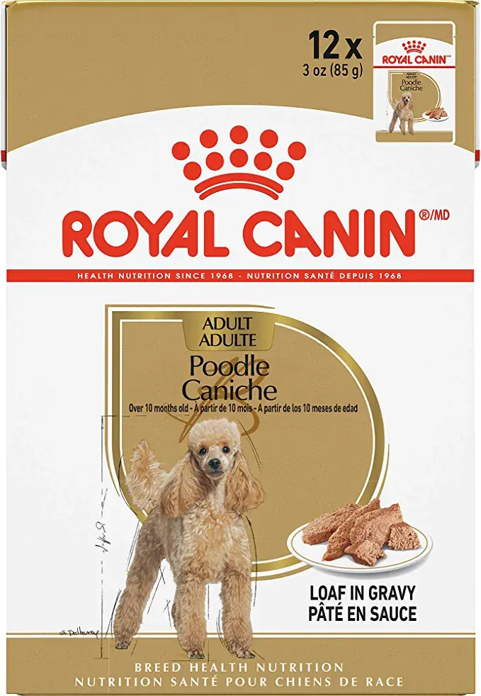 Royal Canin Poodle Adult Loaf in Sauce Canned Dog Food, 3.5 Oz (Case Of 4)