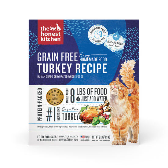 Honest Kitchen Grain Free Turkey Dehydrated Cat Food