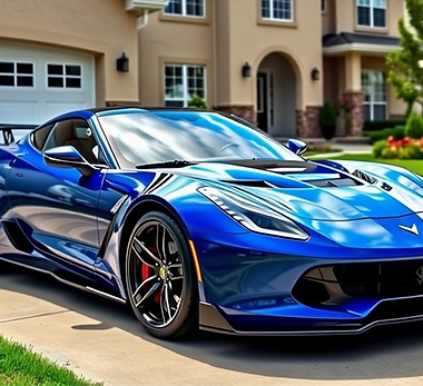 create me a picture of a super car freshly detailed outside a brand new home._edited.png