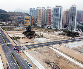 鄰近和諧大馬路道路工程